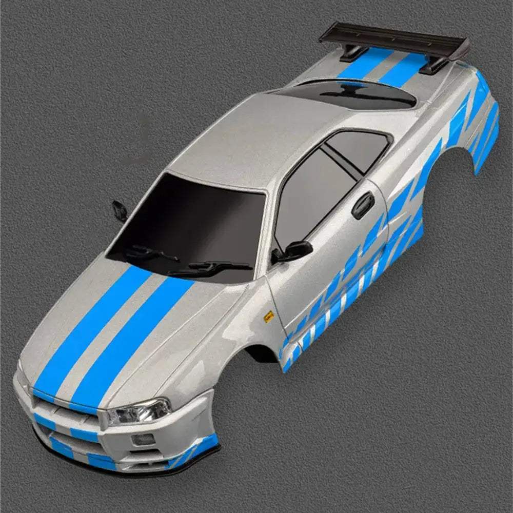1/18 RC Drift RacingCar With Gyro LED Lights Alloy Body - ToylandEU