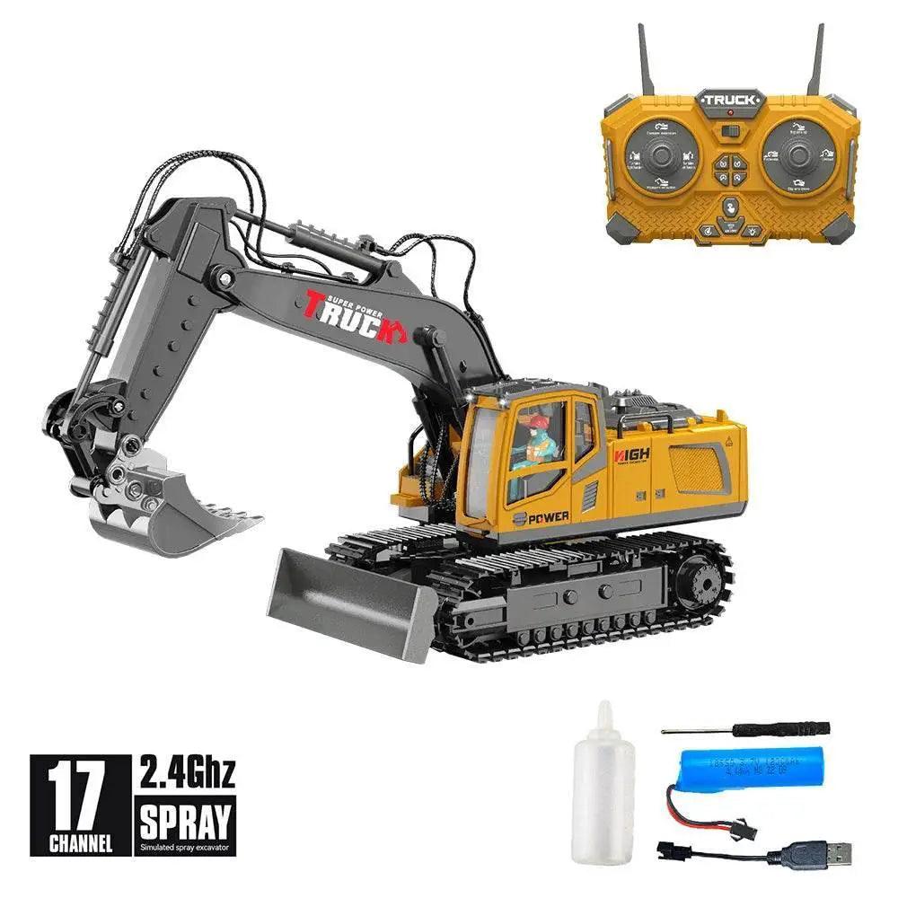  1/18 RC Truck Excavator Toy for Kids Birthday Gift -  ToylandEU™