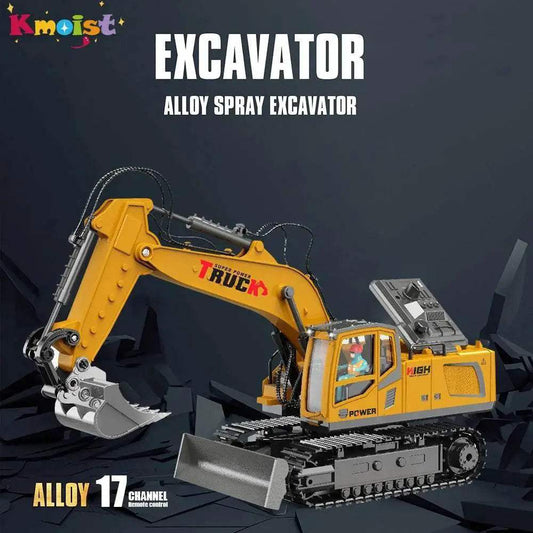  1/18 RC Truck Excavator Toy for Kids Birthday Gift -  ToylandEU™