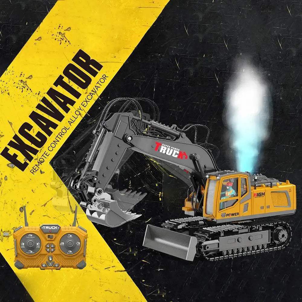  1/18 RC Truck Excavator Toy for Kids Birthday Gift -  ToylandEU™