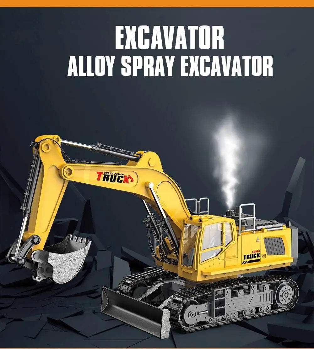  1/18 RC Truck Excavator Toy for Kids Birthday Gift -  ToylandEU™