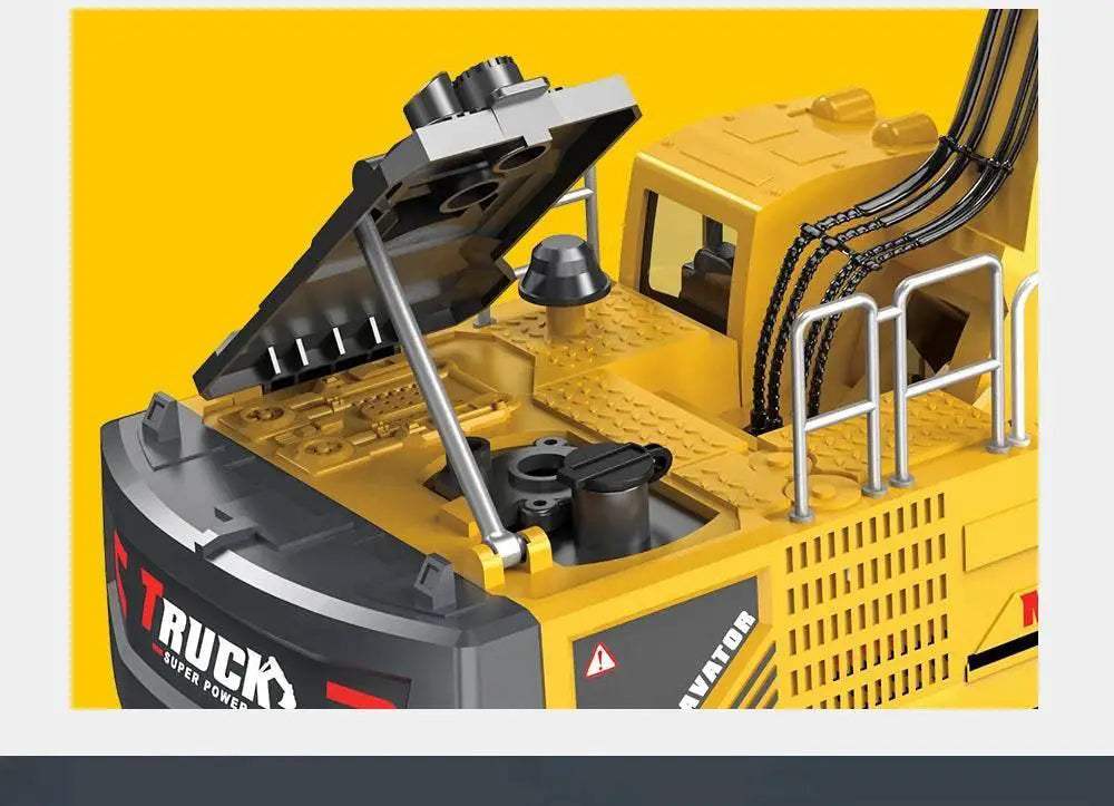  1/18 RC Truck Excavator Toy for Kids Birthday Gift -  ToylandEU™