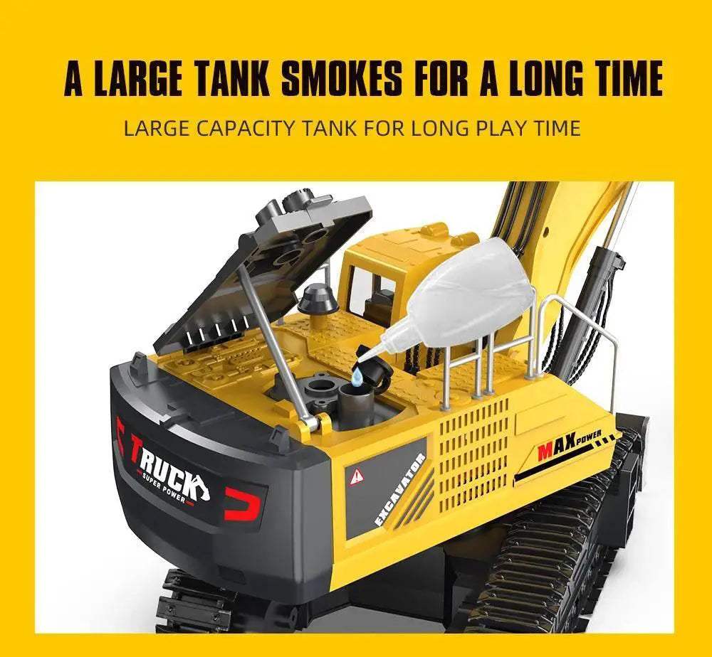  1/18 RC Truck Excavator Toy for Kids Birthday Gift -  ToylandEU™
