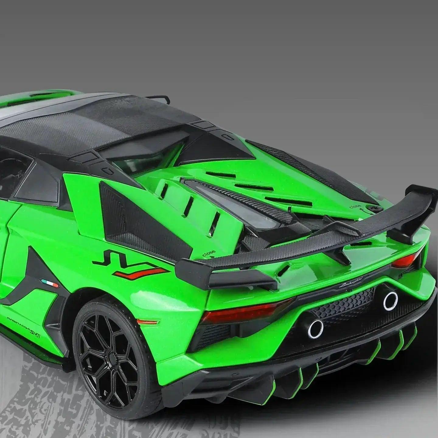  1 18 Scale Metal Diecast Aventador SVJ63 Convertible -  ToylandEU™