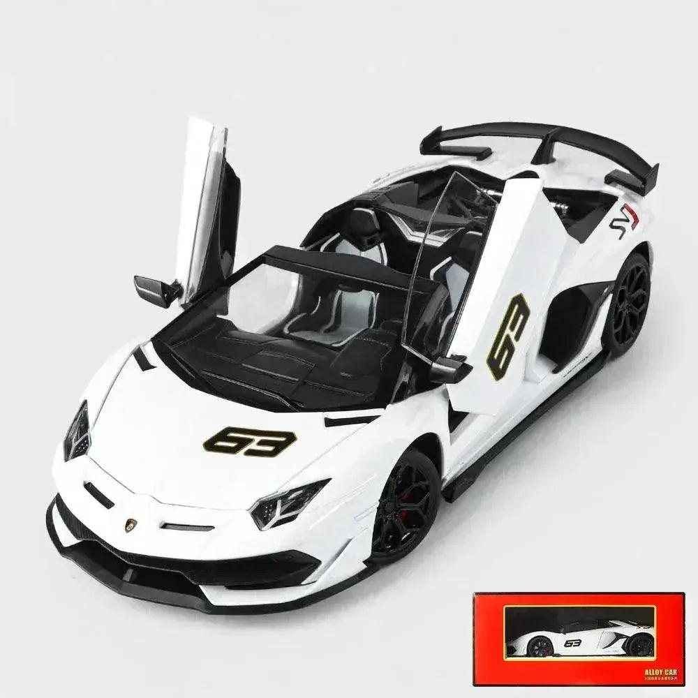 1 18 Scale Metal Diecast Aventador SVJ63 Convertible -  ToylandEU™
