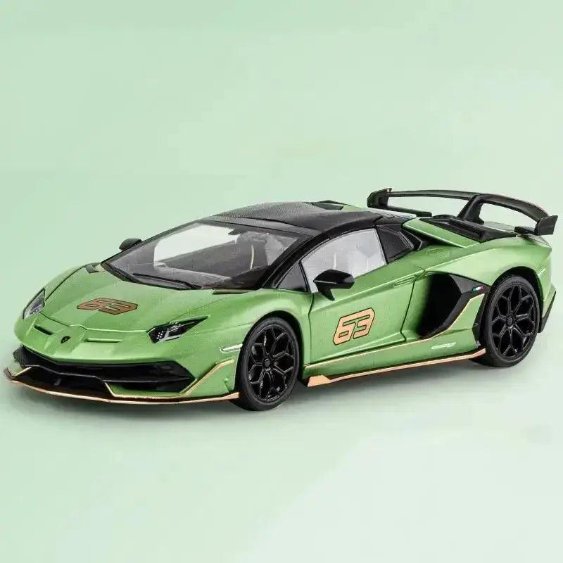  1 18 Scale Metal Diecast Aventador SVJ63 Convertible -  ToylandEU™