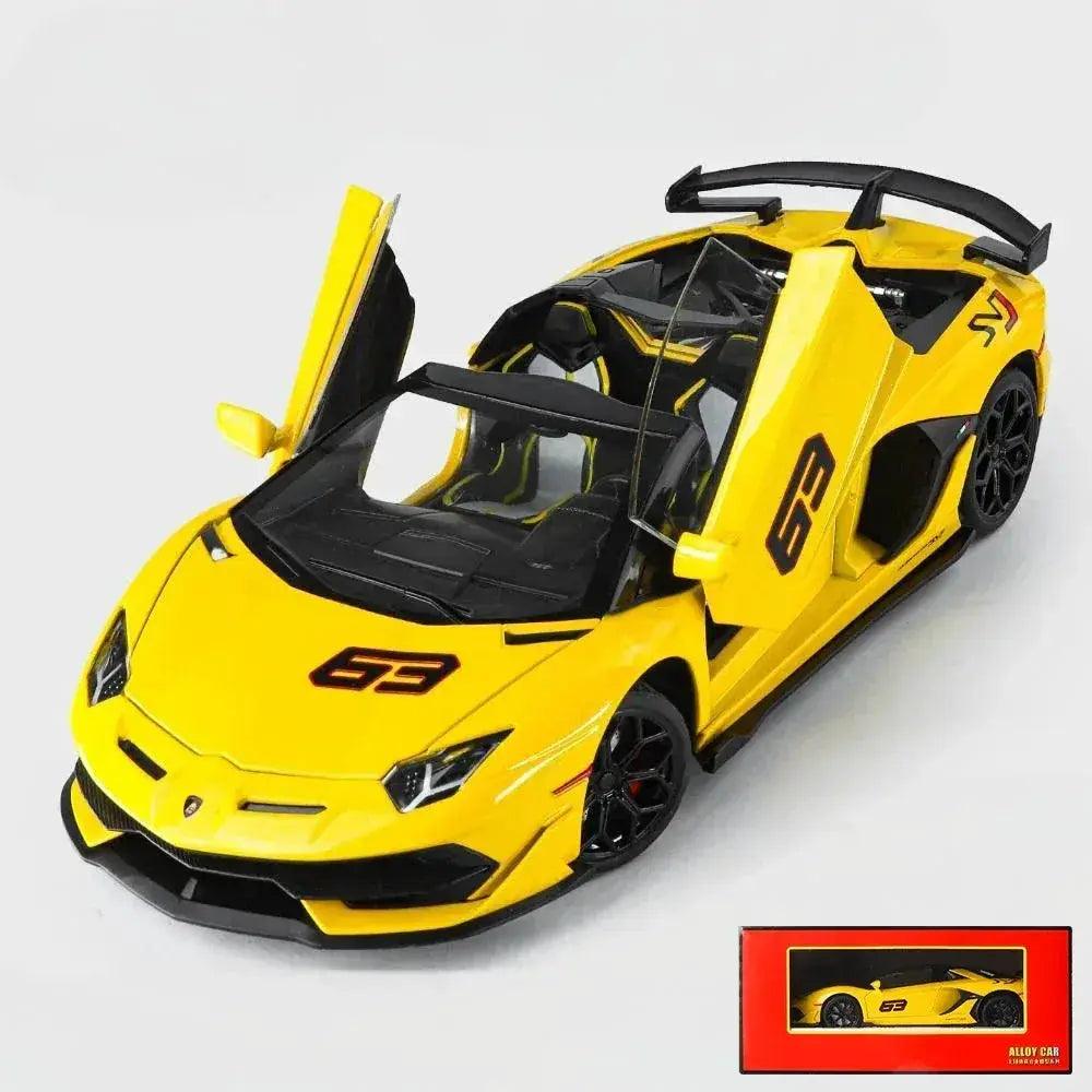  1 18 Scale Metal Diecast Aventador SVJ63 Convertible -  ToylandEU™