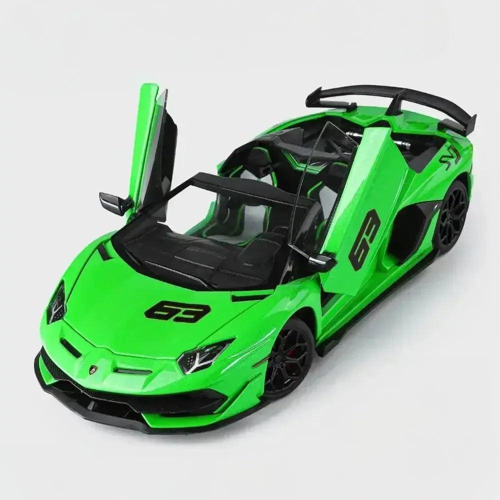  1 18 Scale Metal Diecast Aventador SVJ63 Convertible -  ToylandEU™