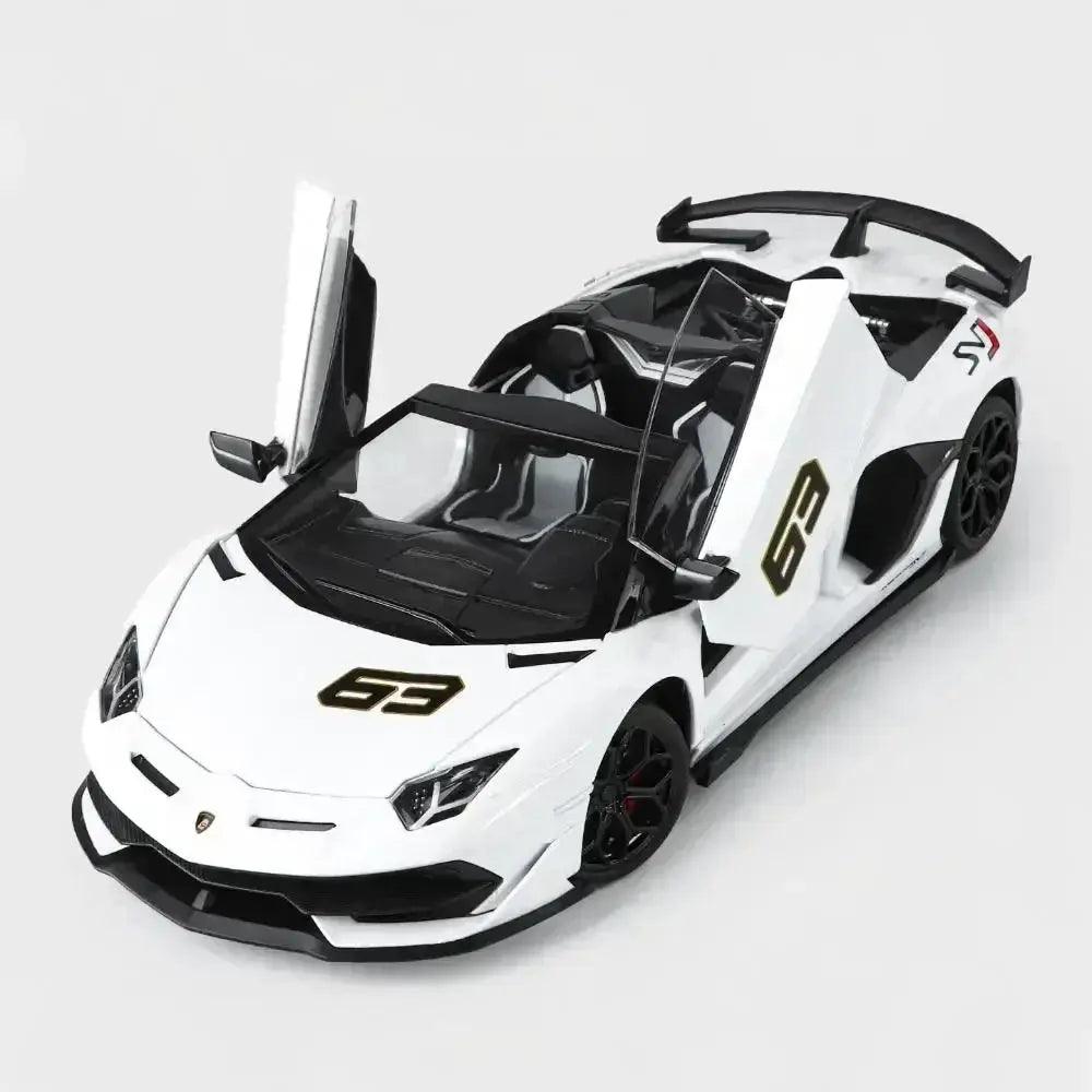  1 18 Scale Metal Diecast Aventador SVJ63 Convertible -  ToylandEU™