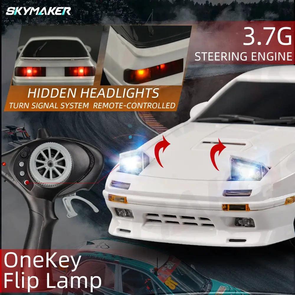  1:18 Scale RC Drift Car With Advanced ESP Gyro And LED -  ToylandEU™