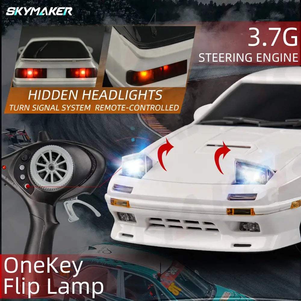  1:18 Scale RC Drift Car With Advanced ESP Gyro And LED -  ToylandEU™