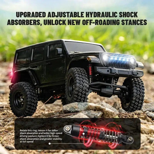  1 18 Scale RC Off Road Car With Hydraulic Suspension 4WD -  ToylandEU™