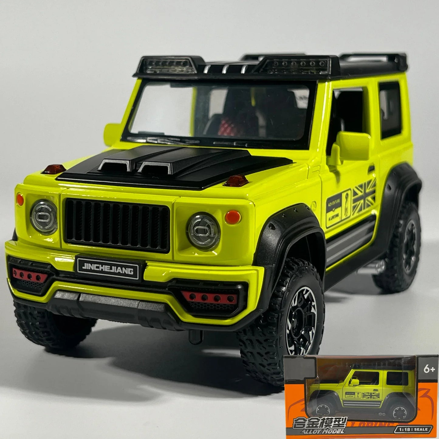 1:18 Suzuki Jimny Diecast Metal Model Car Off Road SUV - ToylandEU