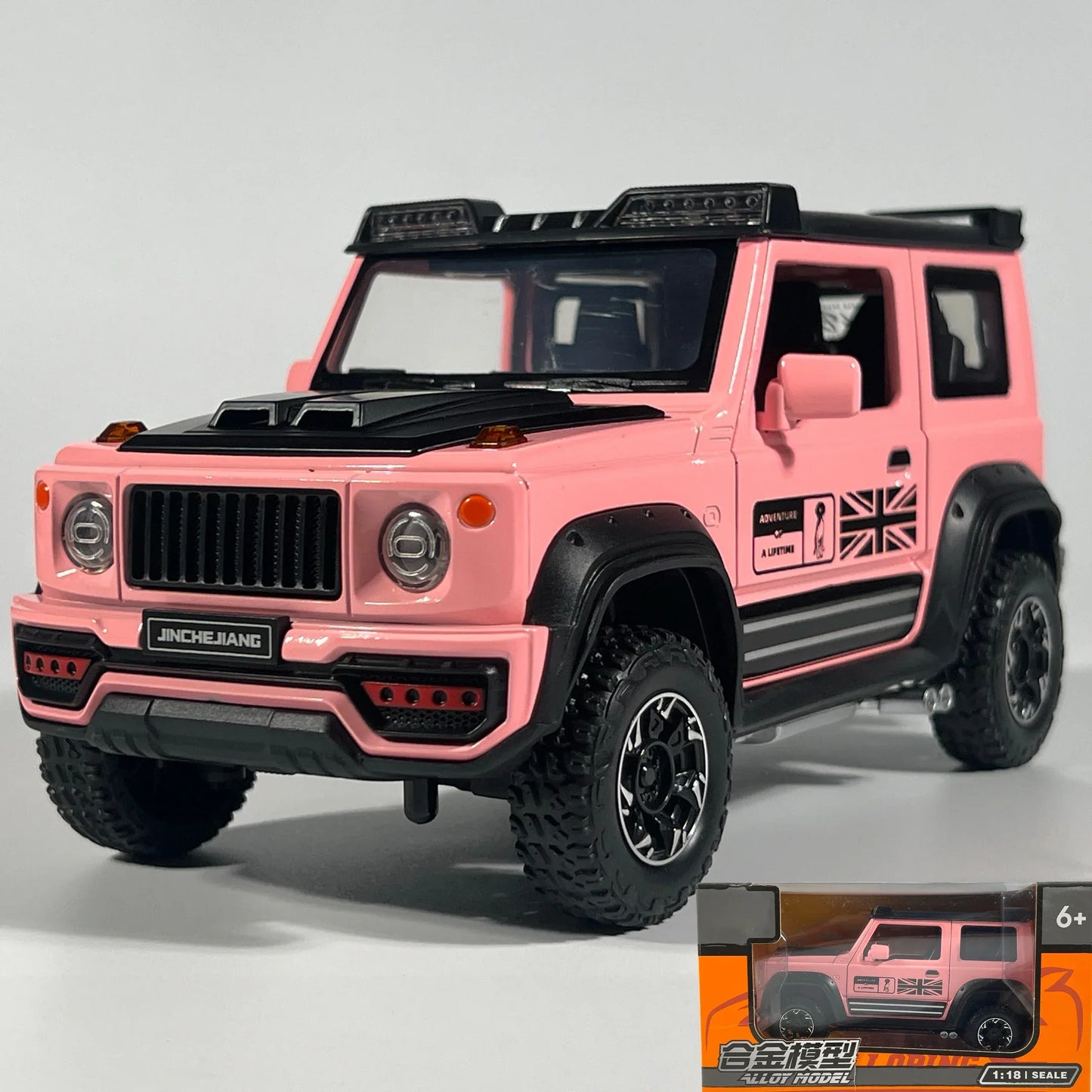 1:18 Suzuki Jimny Diecast Metal Model Car Off Road SUV - ToylandEU