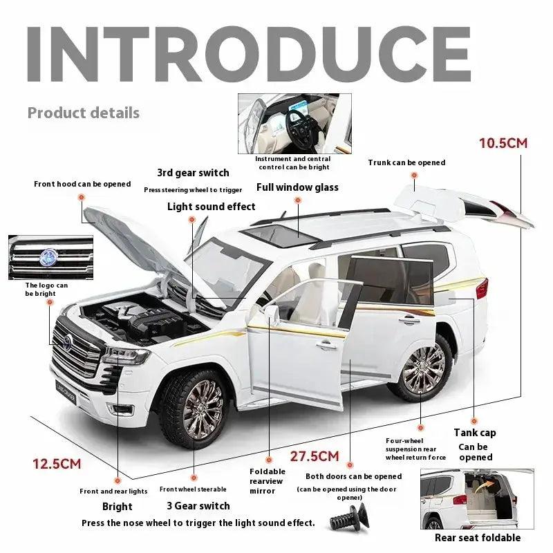    1:18 Toyota Land Cruiser LC300 Diecast Metal -  ToylandEU™