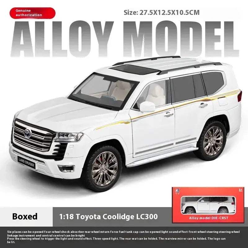 1 18 Toyota Land Cruiser LC300 Diecast Metal Model - ToylandEU