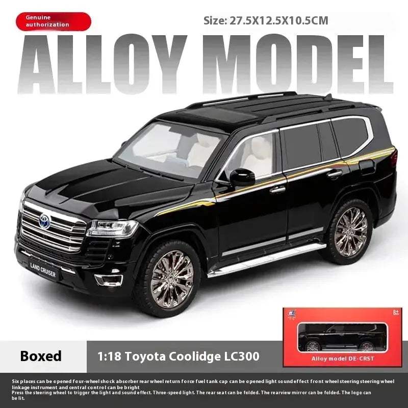 1 18 Toyota Land Cruiser LC300 Diecast Metal Model - ToylandEU
