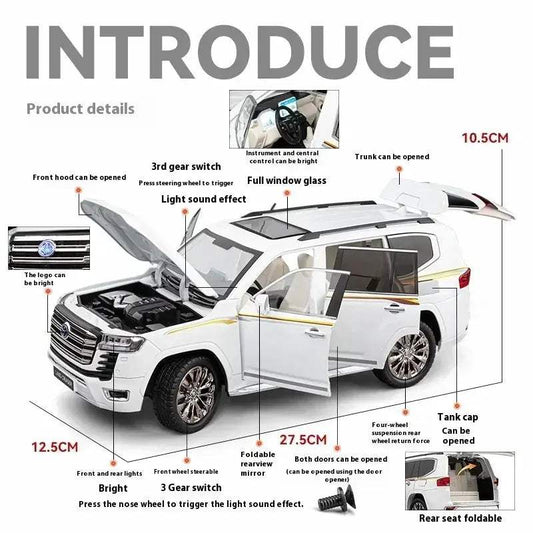    1:18 Toyota Land Cruiser LC300 Diecast Metal -  ToylandEU™