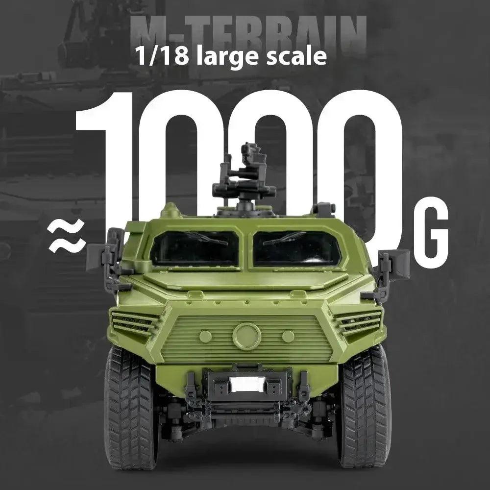  1 18 Warrior Alloy Armored SUV Sound Light -  ToylandEU™