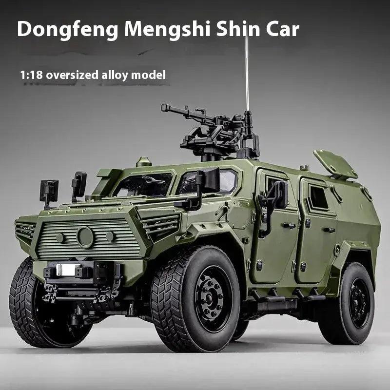  1 18 Warrior Alloy Armored SUV Sound Light -  ToylandEU™