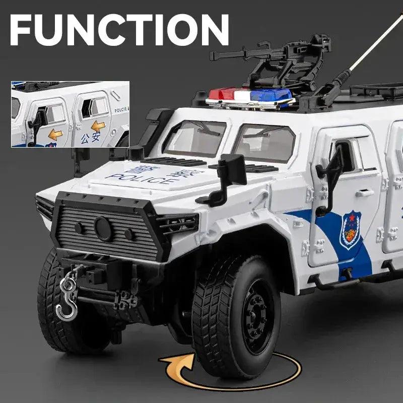  1:20 Diecast Alloy Car With Sound Light Pull Back -  ToylandEU™