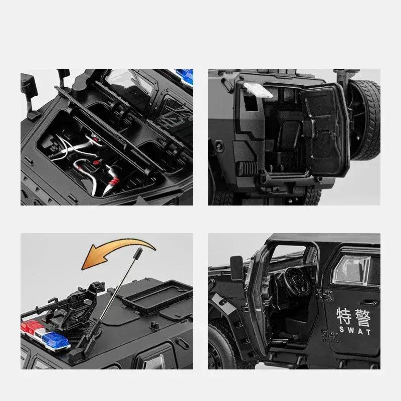  1:20 Diecast Alloy Car With Sound Light Pull Back -  ToylandEU™