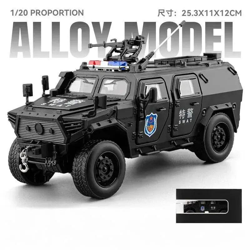  1:20 Diecast Alloy Car With Sound Light Pull Back -  ToylandEU™