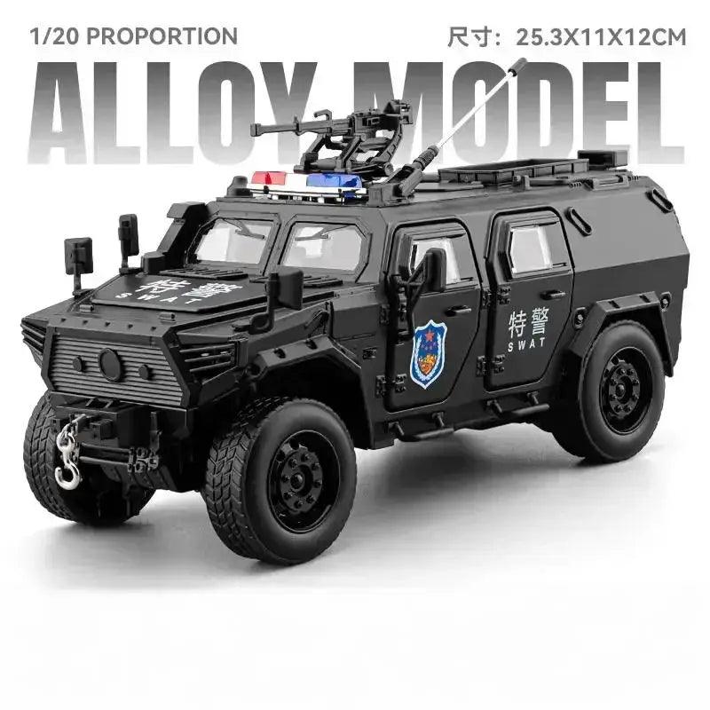 1:20 Diecast Alloy Car With Sound Light Pull Back -  ToylandEU™