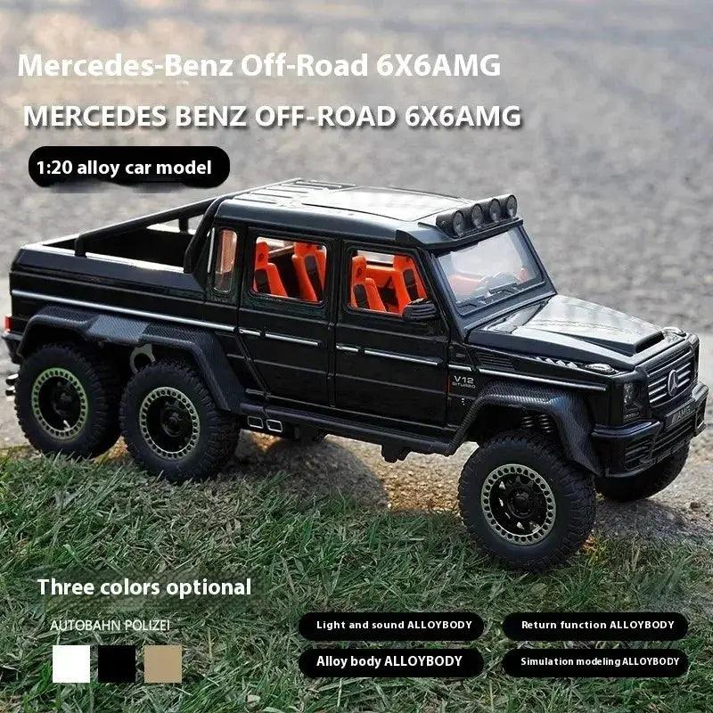  1:20 Diecast Alloy Mercedes AMG G63 6x6 Sound Light -  ToylandEU™