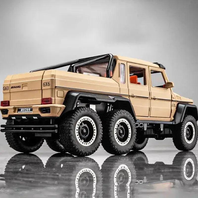  1:20 Diecast Alloy Mercedes AMG G63 6x6 Sound Light -  ToylandEU™
