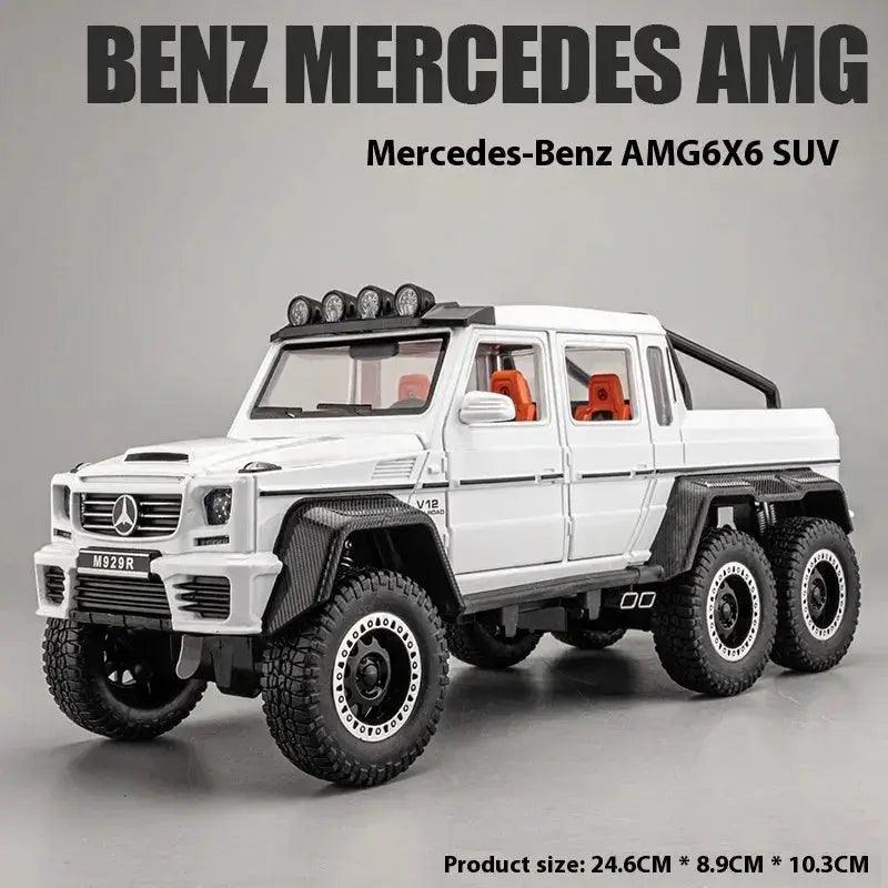  1:20 Diecast Alloy Mercedes AMG G63 6x6 Sound Light -  ToylandEU™