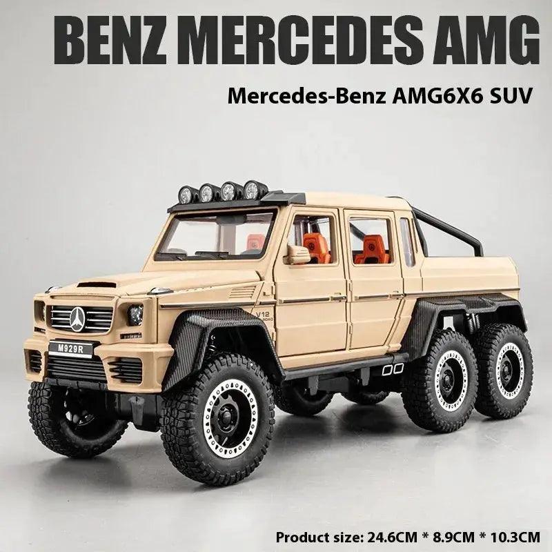  1:20 Diecast Alloy Mercedes AMG G63 6x6 Sound Light -  ToylandEU™