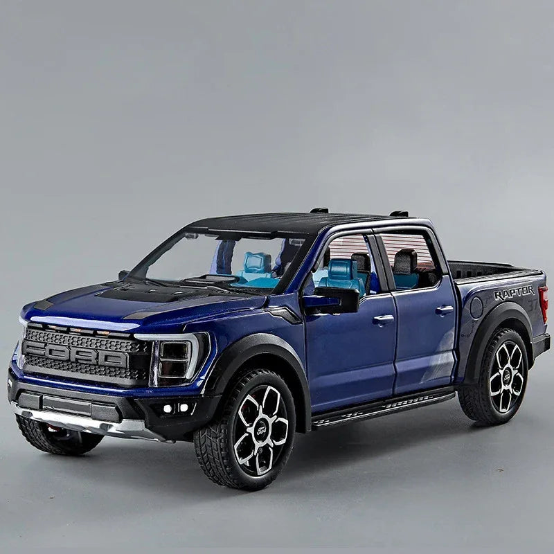 1:20 Ford Raptor F-150 Diecast Truck With Sound And Light - ToylandEU