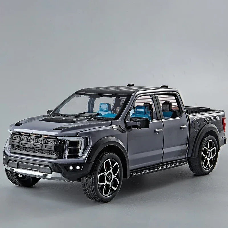 1:20 Ford Raptor F-150 Diecast Truck With Sound And Light - ToylandEU