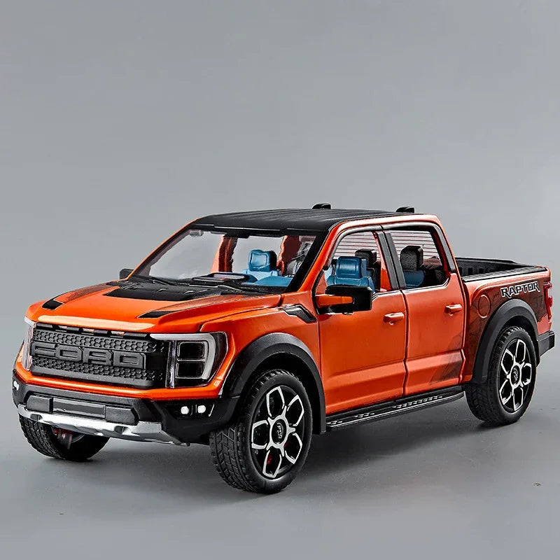 1:20 Ford Raptor F-150 Diecast Truck With Sound And Light - ToylandEU