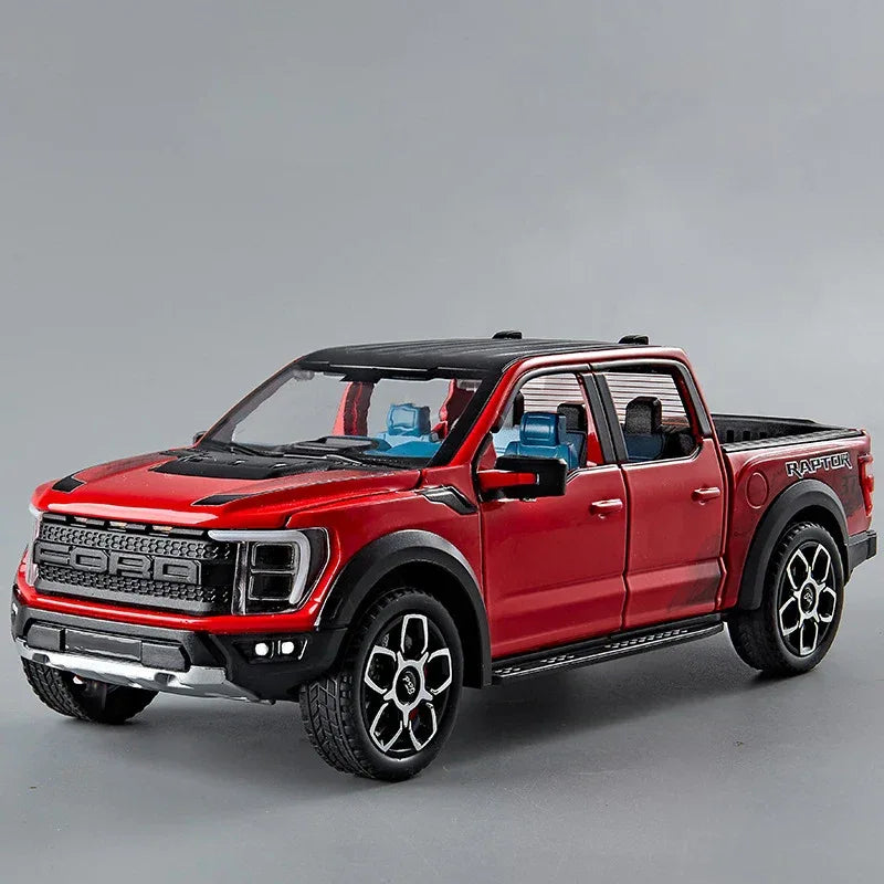 1:20 Ford Raptor F-150 Diecast Truck With Sound And Light - ToylandEU
