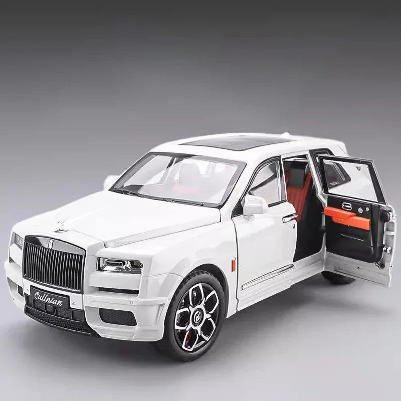 1:20 Rolls Royce Cullinan Diecast Metal Model Car Off Road With Sound And Light - ToylandEU