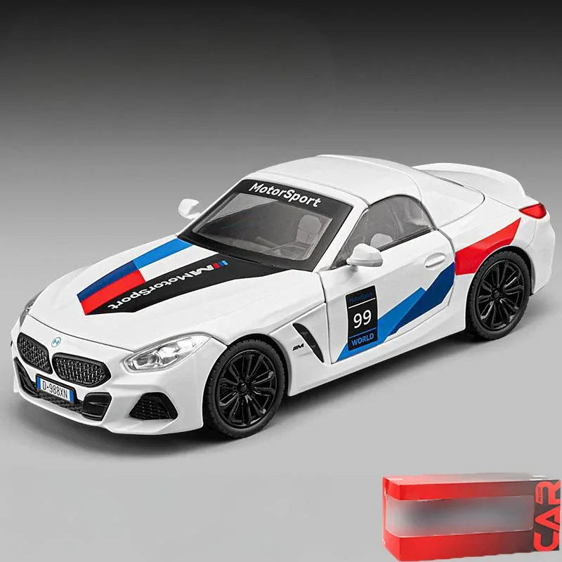 1:22 Scale Diecast BMW Z4 M40i Convertible Metal Car Model for Display - ToylandEU