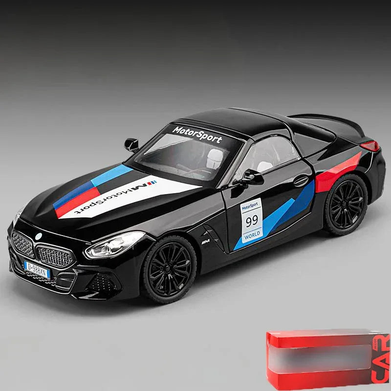 1:22 Scale Diecast BMW Z4 M40i Convertible Metal Car Model for Display - ToylandEU