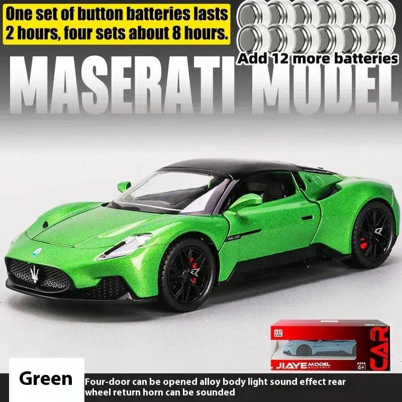  1 22 Scale   Maserati MC20 Diecast Alloy Sound -  ToylandEU™