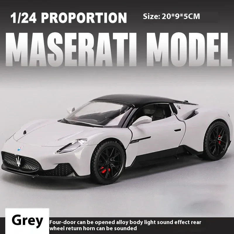 1:22 Scale Maserati MC20 Diecast Metal Model With Sound And Light - ToylandEU