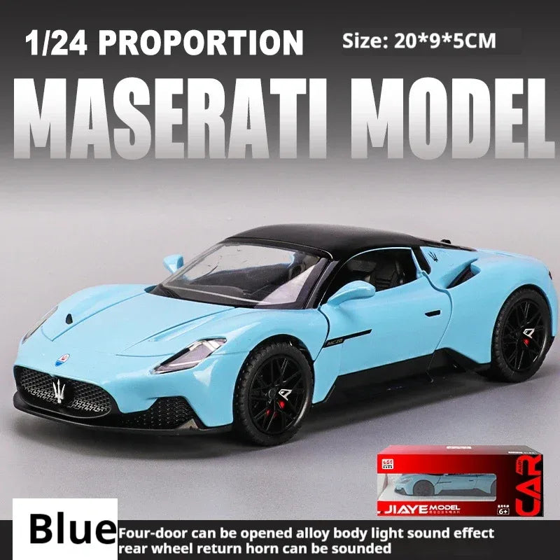 1:22 Scale Maserati MC20 Diecast Metal Model With Sound And Light - ToylandEU