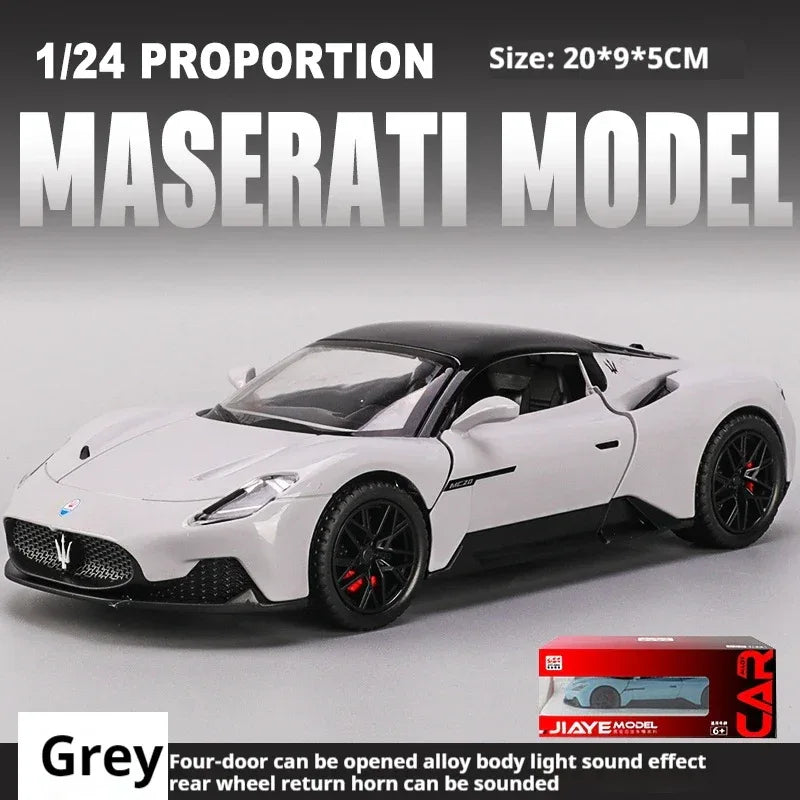 1:22 Scale Maserati MC20 Diecast Metal Model With Sound And Light - ToylandEU