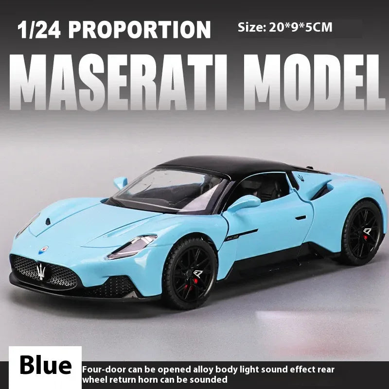 1:22 Scale Maserati MC20 Diecast Metal Model With Sound And Light - ToylandEU