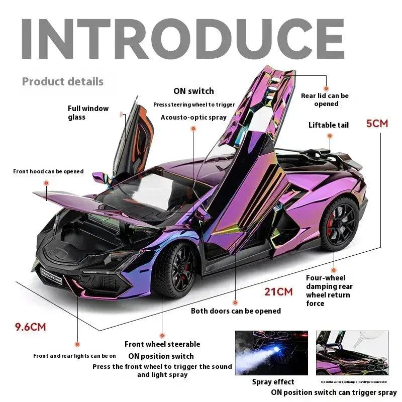    1 24 Alloy Diecast Lamborghini Revuelto Model -  ToylandEU™