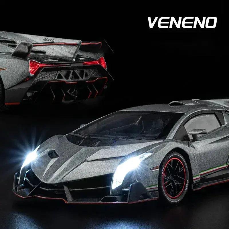  1 24 Alloy Diecast RC Veneno Car With Sound And Lights -  ToylandEU™
