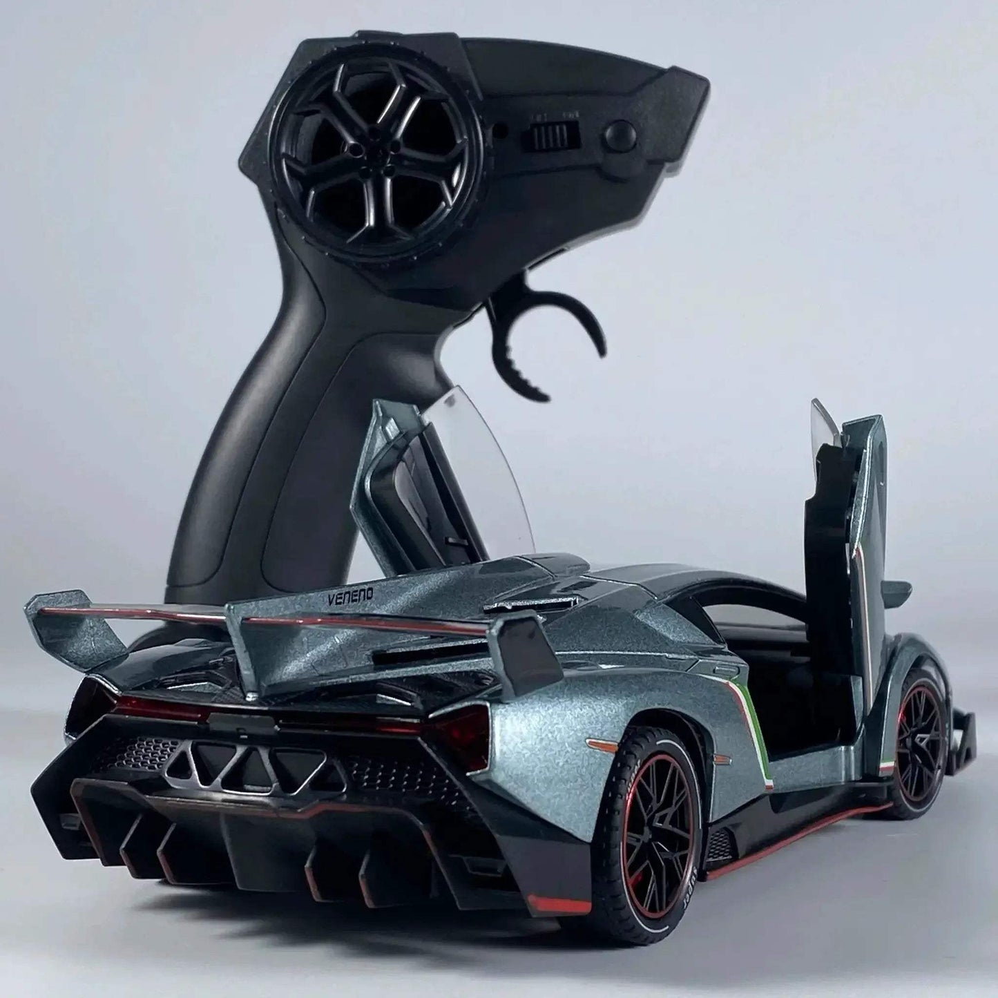  1 24 Alloy Diecast RC Veneno Car With Sound And Lights -  ToylandEU™