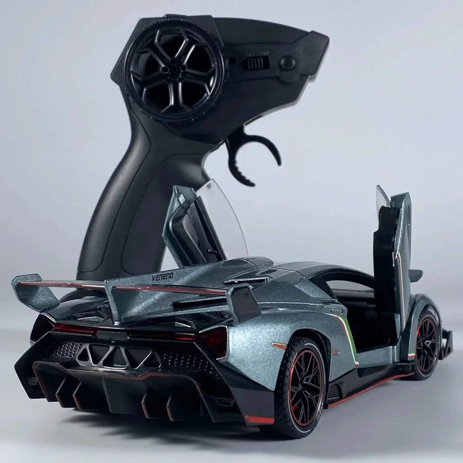  1 24 Alloy Diecast RC Veneno Car With Sound And Lights -  ToylandEU™
