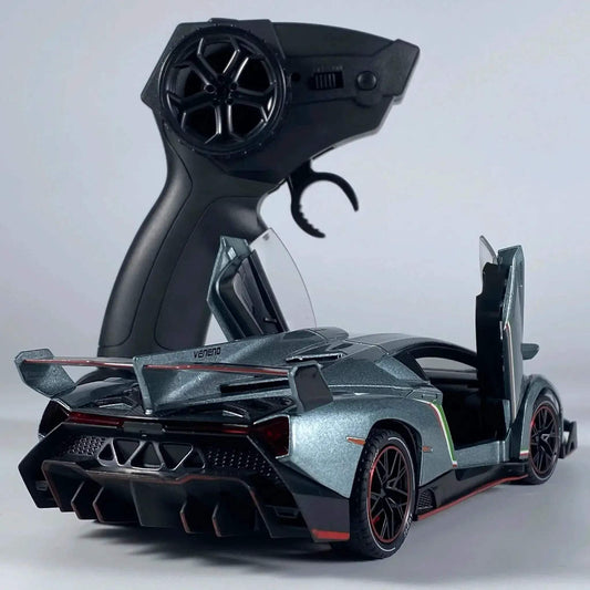  1 24 Alloy Diecast RC Veneno Car With Sound And Lights -  ToylandEU™