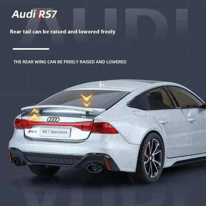  1:24 Audi RS7 Diecast Alloy Car With Sound -  ToylandEU™
